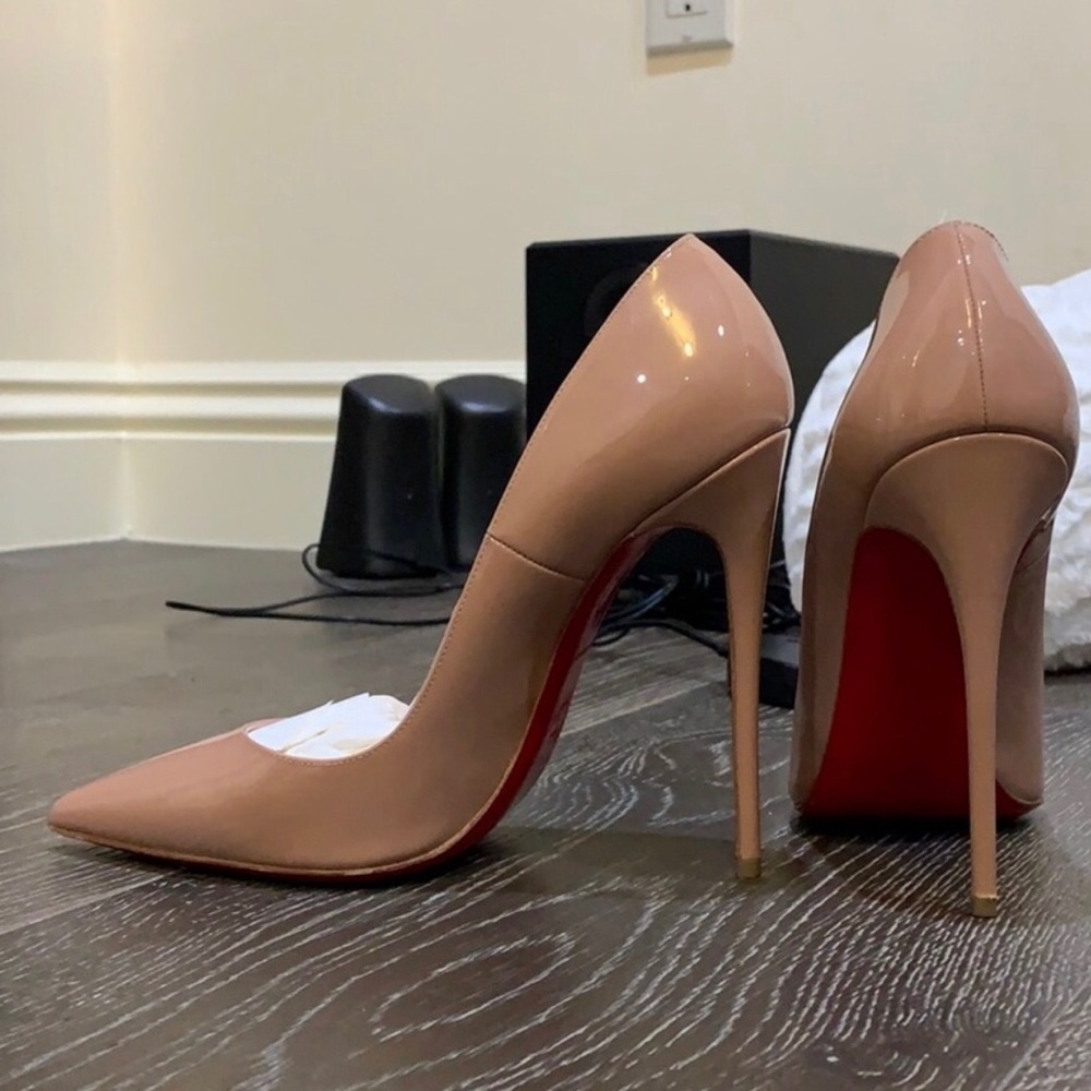So Kate 120 patent leather Nude Pumps